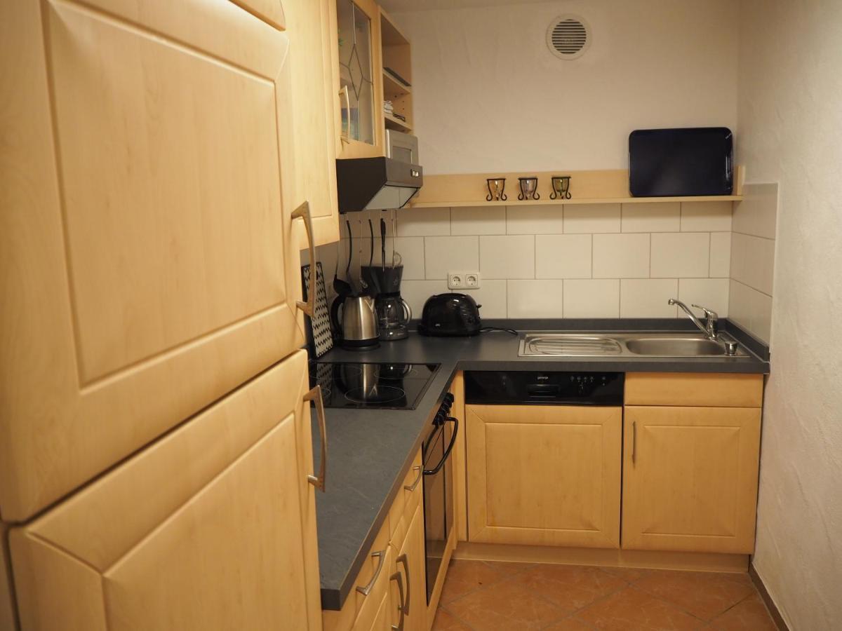 Ferienwohnung Am Sonnigen Haimberg Fulda Bagian luar foto