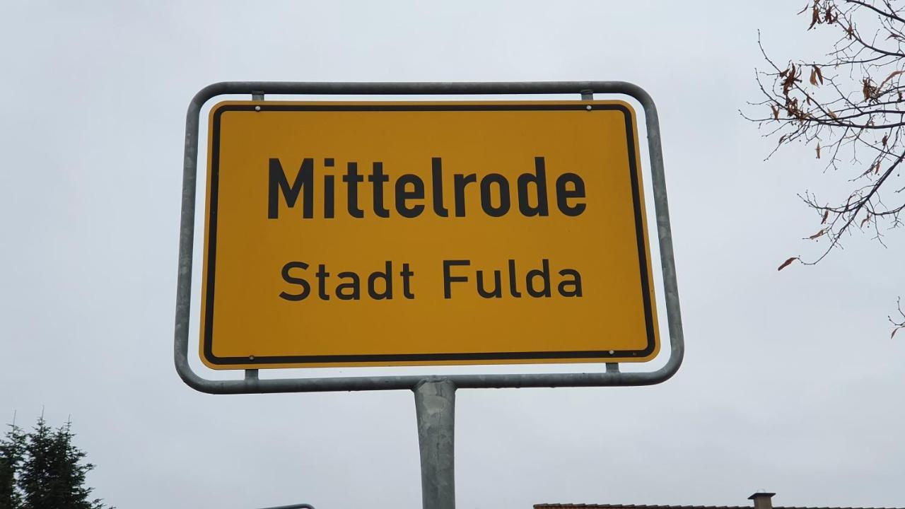 Ferienwohnung Am Sonnigen Haimberg Fulda Bagian luar foto