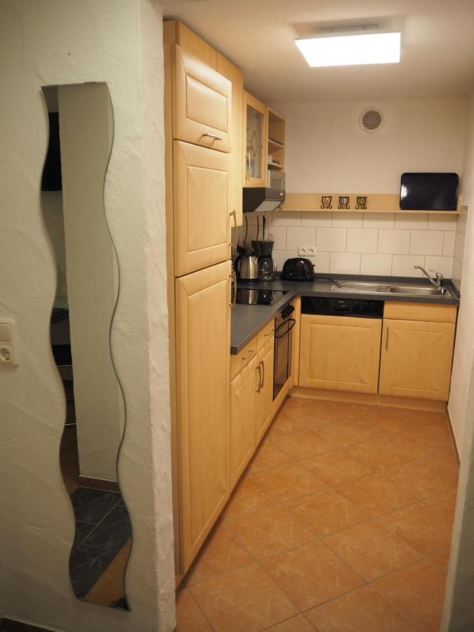 Ferienwohnung Am Sonnigen Haimberg Fulda Bagian luar foto