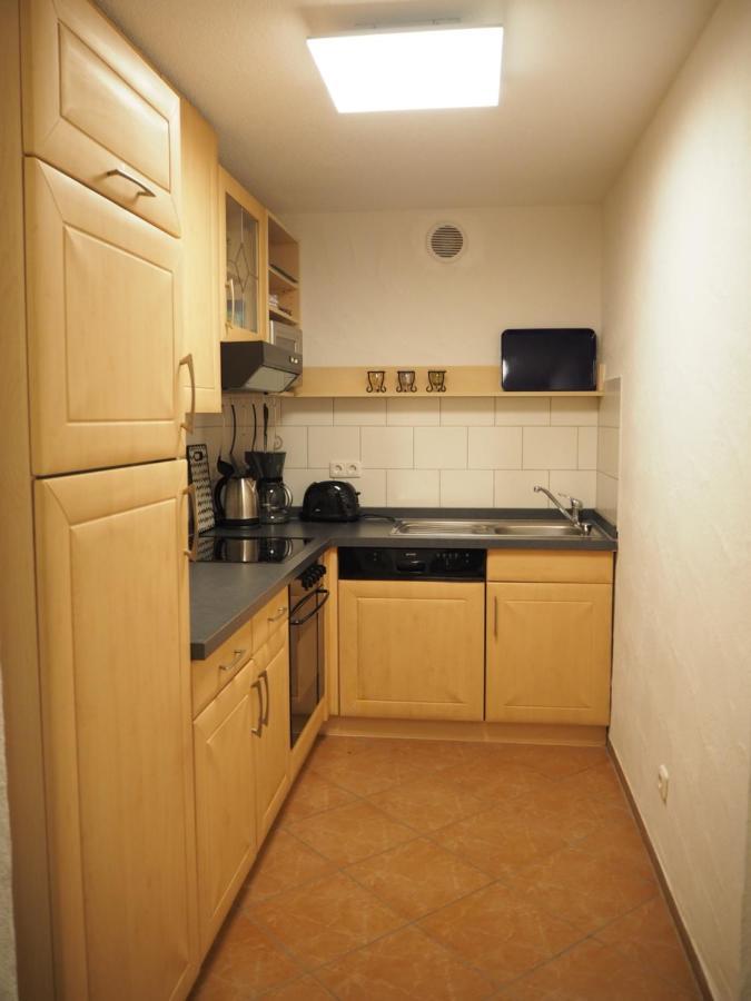 Ferienwohnung Am Sonnigen Haimberg Fulda Bagian luar foto